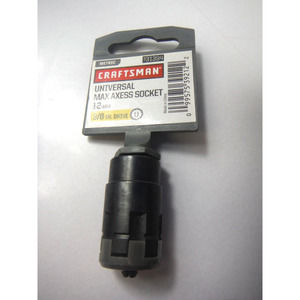 CRAFTSMAN Socket Universal Max Axess 3/8" Drive 12-mm PassThrough 31394